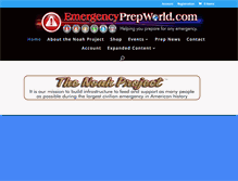 Tablet Screenshot of emergencyprepworld.com
